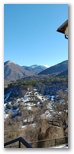 El pueblo de Opi, en el Parque Nacional de los Abruzos, Lacio y Molise