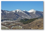 El pueblo de Opi, en el Parque Nacional de los Abruzos, Lacio y Molise