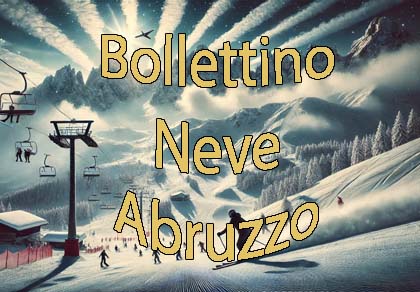 Skier dans les Abruzzes et bulletin neige