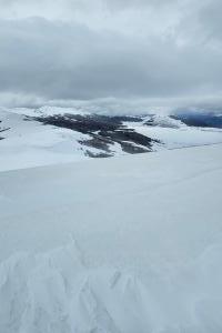 Vom Piazzale della Brecciara zum Gipfel des Monte Rotondo über die Piste Vergine und anschließend das Off‑Piste Falco