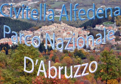 Das Dorf Civitella Alfedena
