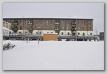 La nevicata del 3 febbraio 2012: le foto scattate domenica a L'Aquila e dintorni: il progetto CASE di Paganica