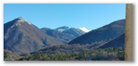 The village of Opi, in the Abruzzo, Lazio and Molise National Park