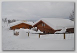 La nevicata del 3 febbraio 2012: le foto scattate domenica a L'Aquila e dintorni. La zona di Scoppito sotto il Monte Calvo.