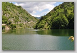 Lago di San Domenico, tra le Gole del Sagittario, tra Anversa degli Abruzzi e Villalago ai margini del Parco Nazionale d'Abruzzo, Lazio e Molise