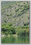 Lago di San Domenico, tra le Gole del Sagittario, tra Anversa degli Abruzzi e Villalago ai margini del Parco Nazionale d'Abruzzo, Lazio e Molise