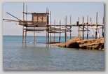 Reserva Natural de Punta Aderci en la zona de los Trabocchi, en el sur de los Abruzos.