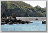 Réserve naturelle de Punta Aderci dans la zone des Trabocchi, au sud des Abruzzes.