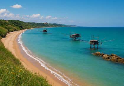 La costa de los Abruzos