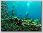 Lago di Capo D'Acqua nel Parco Nazionale del Gran Sasso e Monti della Laga.