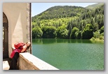 Lago di San Domenico, tra le Gole del Sagittario, tra Anversa degli Abruzzi e Villalago ai margini del Parco Nazionale d'Abruzzo, Lazio e Molise