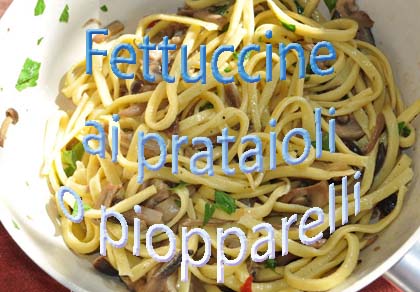 Le fettuccine alla chiatarra