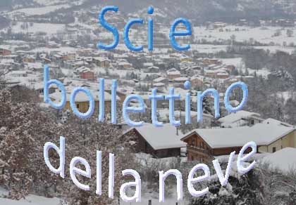 Sciare in Abruzzo e bollettino della neve