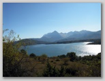 Il Lago di Campotosto nel Parco Nazionale del Gran Sasso e Monti della Laga