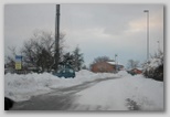 La nevicata del 3 febbraio 2012: le foto scattate domenica a L'Aquila e dintorni. La città di L'Aquila.