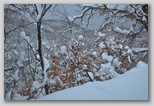 La nevicata del 3 febbraio 2012: le foto scattate domenica a L'Aquila e dintorni. La zona di Scoppito sotto il Monte Calvo.