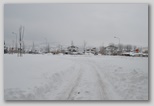 La nevicata del 3 febbraio 2012: le foto scattate domenica a L'Aquila e dintorni: il progetto CASE di Paganica