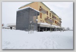 La nevicata del 3 febbraio 2012: le foto scattate domenica a L'Aquila e dintorni: il progetto CASE di Paganica