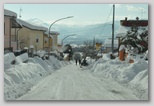 Il comune di Scoppito, nevicata del 2012
